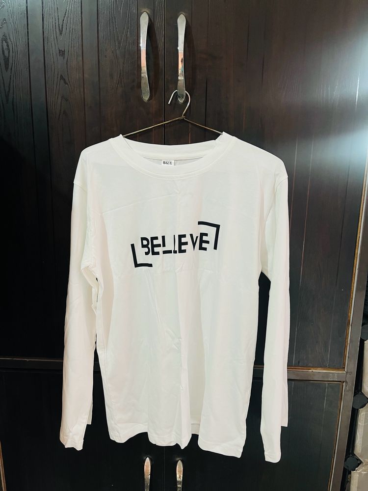 Believe MaSh Full Sleeve T-Shirt 👊🏻❤️