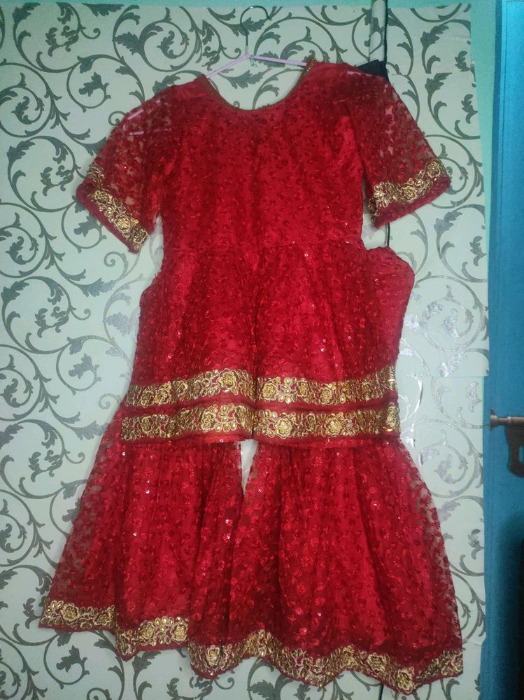 Peplum With Gharara