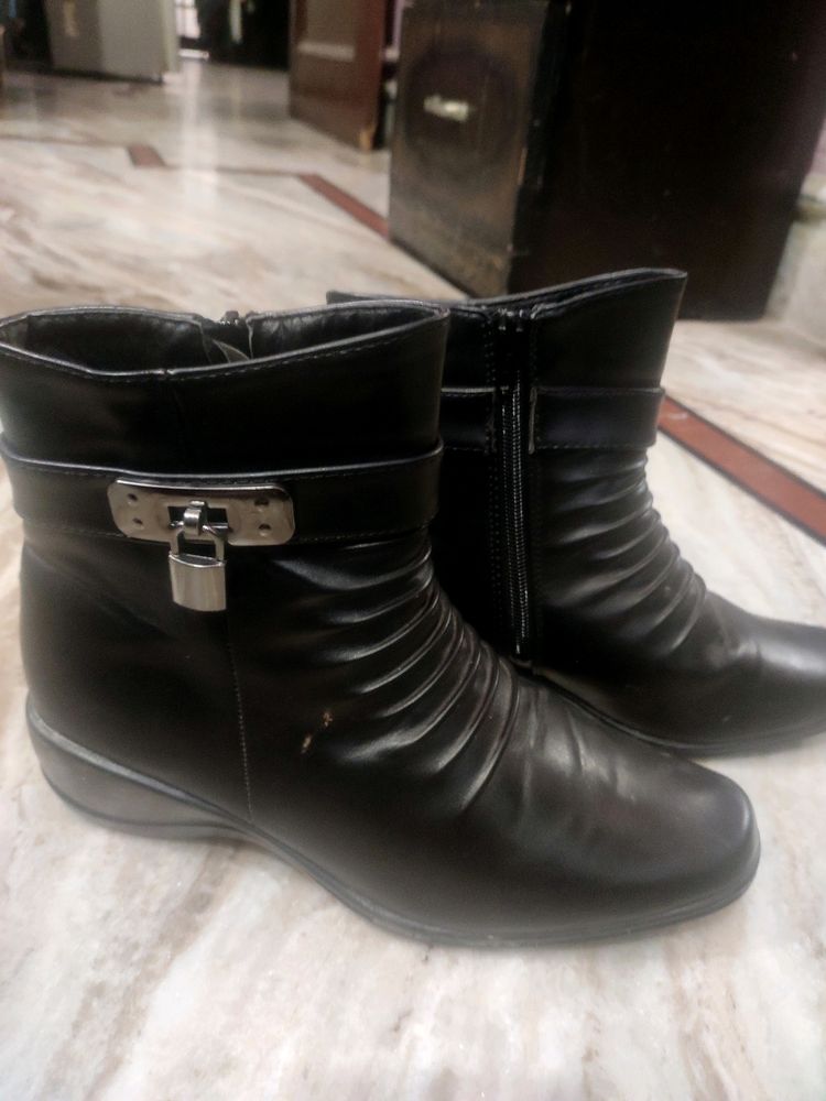 Leather Boots For Girls