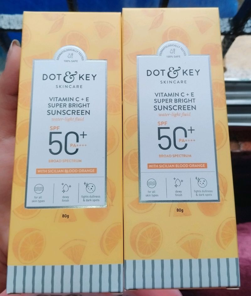 Combo Of 2 Dot & Key Vitamin C + E Sunscreen