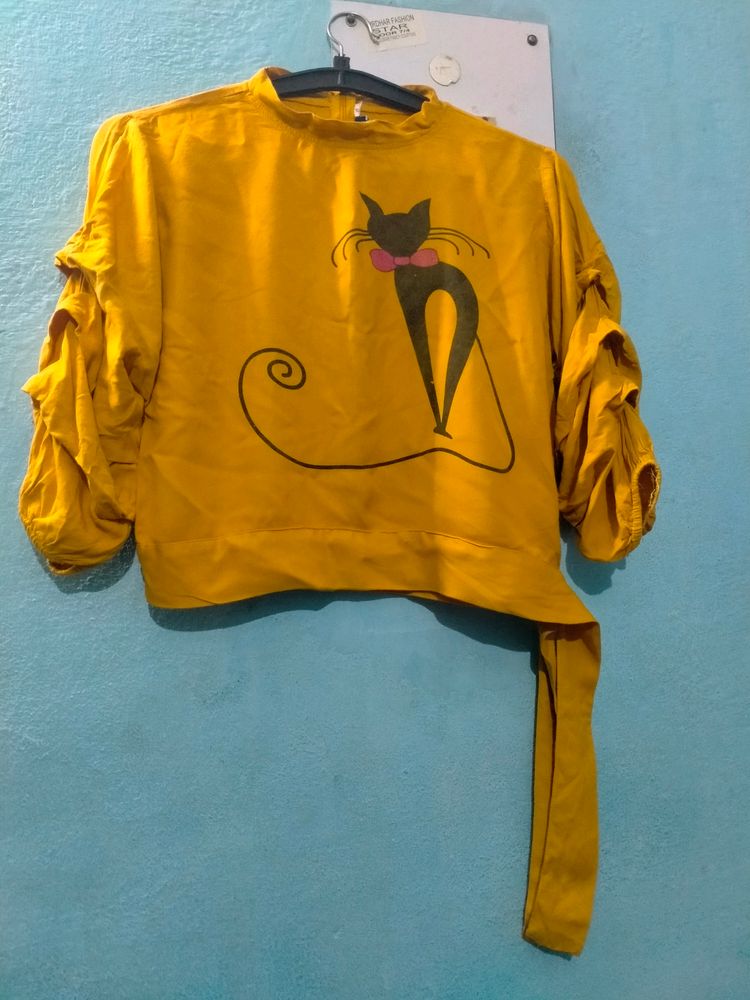 Mustard Yellow Top