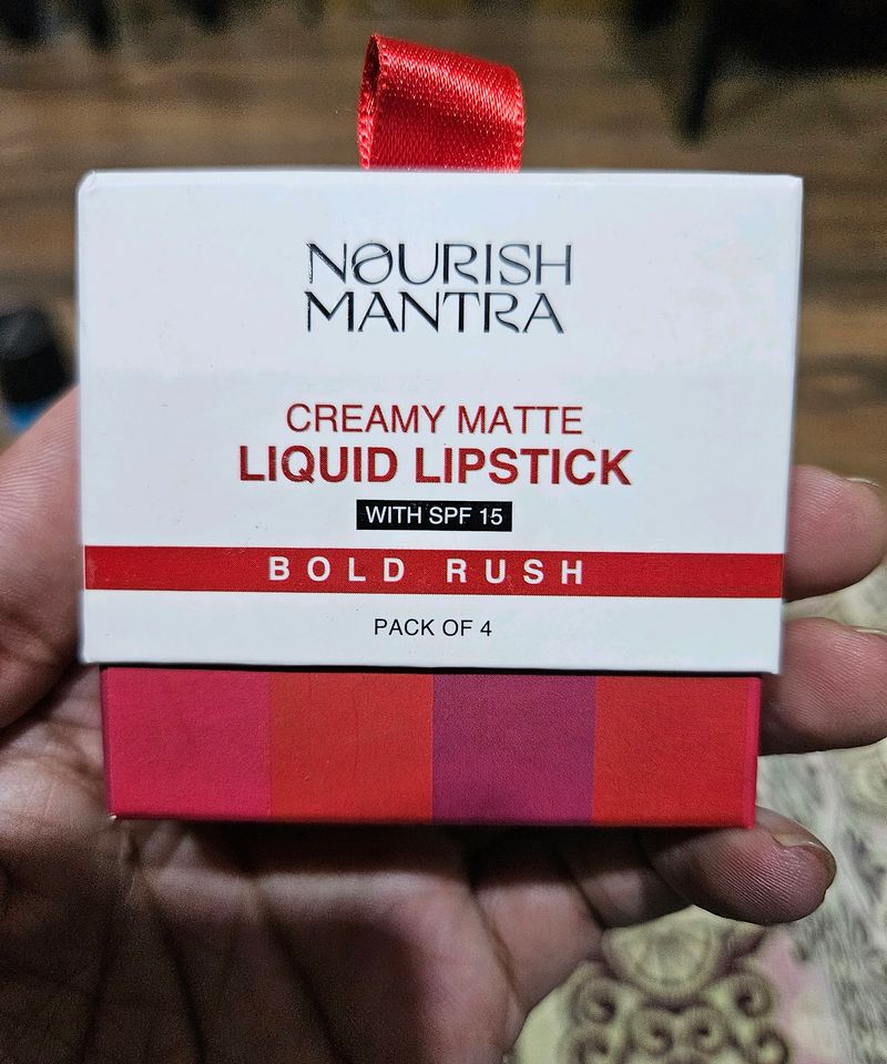 Nourish Mantra Creamy Matte Liquid Lipstick