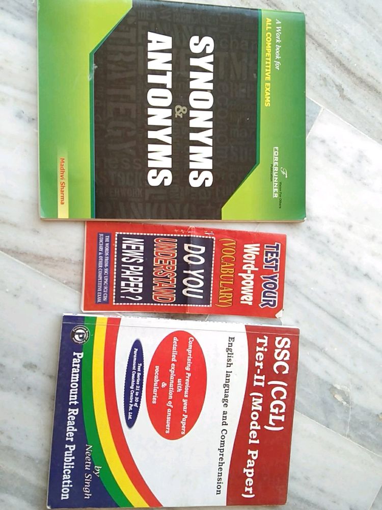 English SSC CGL Competitive Practice Books