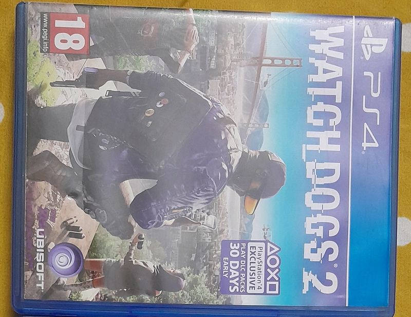 PS4 WATCH DOGS 2