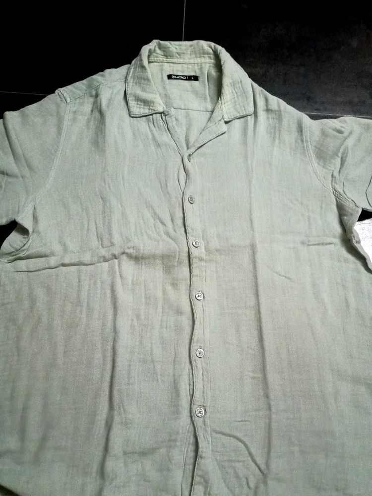 Zudio Ultra Cotton Fabric Shirt.