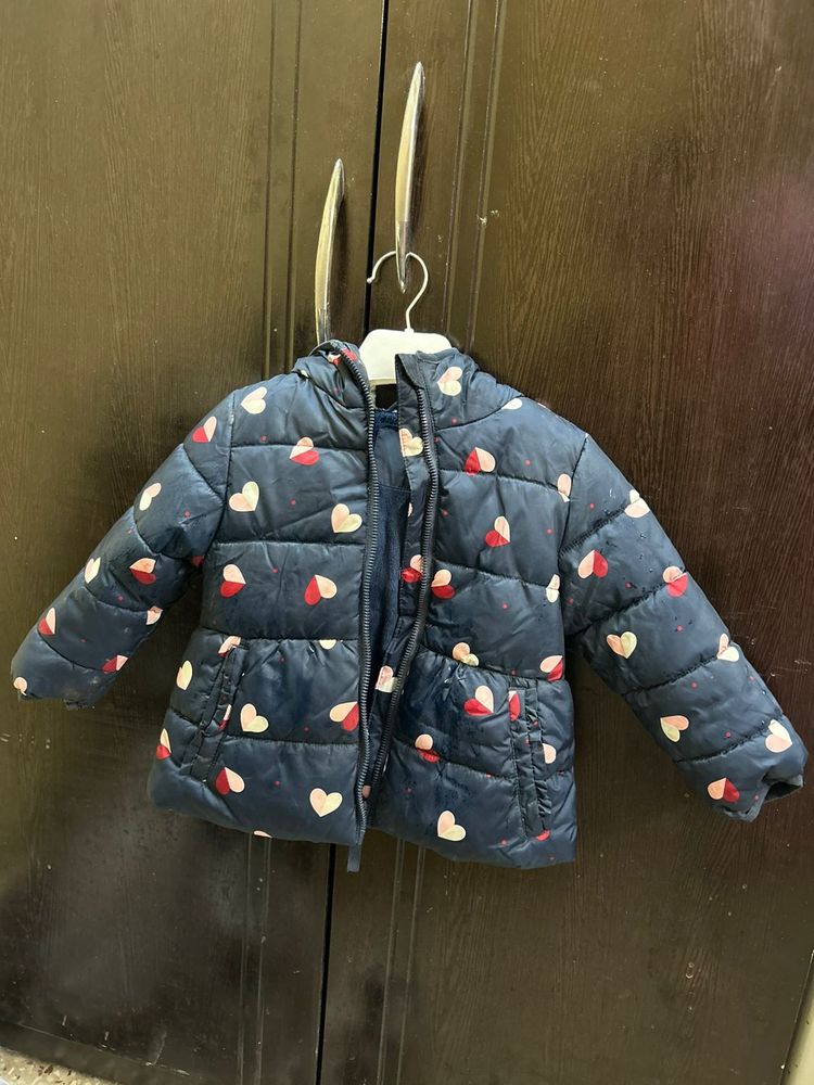 Imported Puffer Jacket For 3year Old Kid