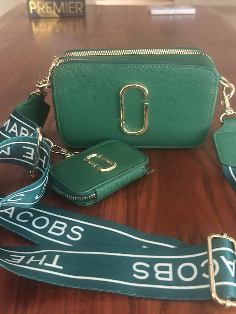 Imported Marc Jacobs Green Sling Bag