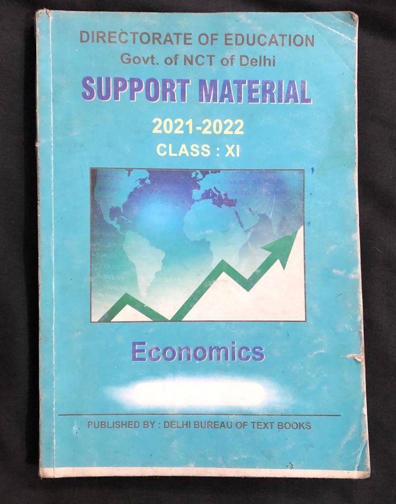 Economics Support Material For Class 11th