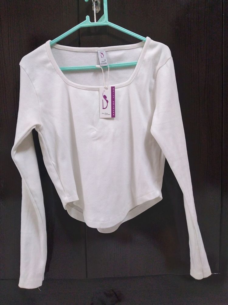 White Tops Long Sleeve