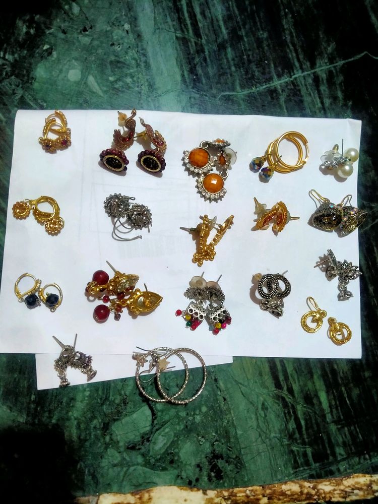 18 Earrings Set...!