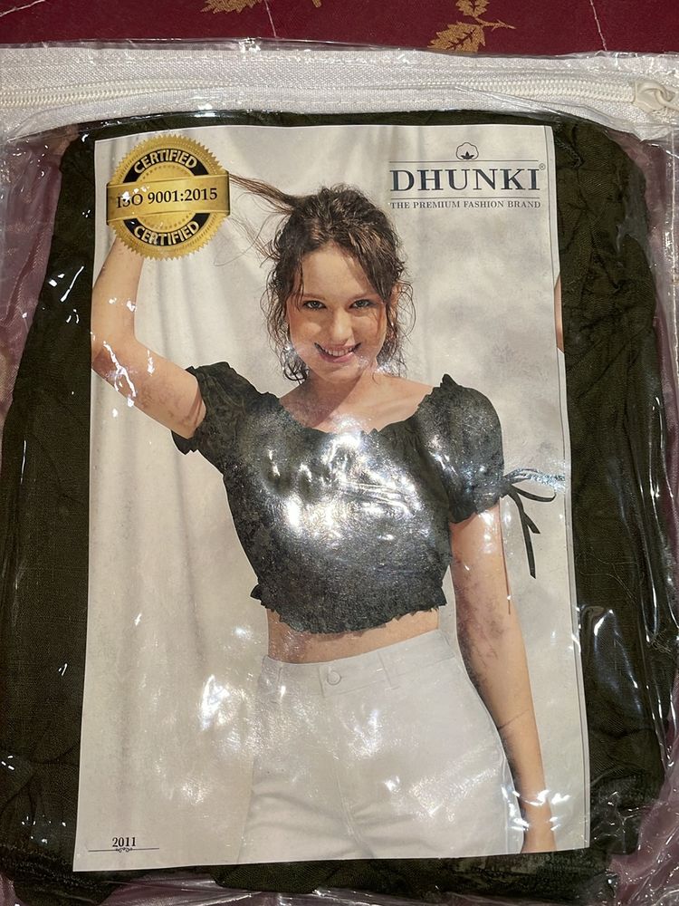 Dhunki Premium Crop Top