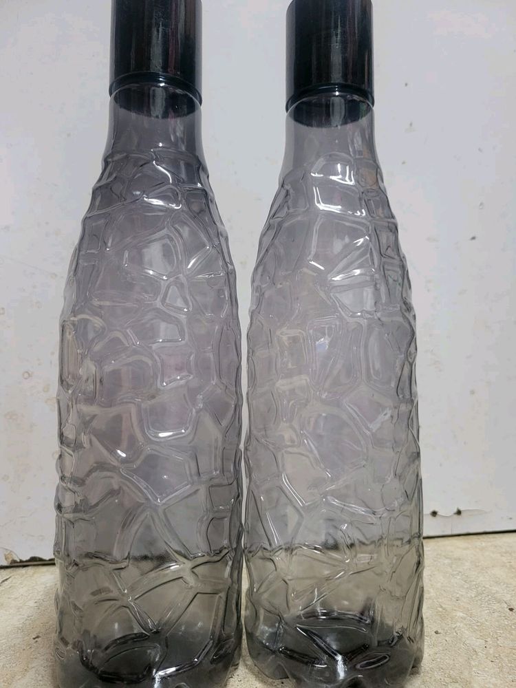 Plastic water Bottles Pack Of 2