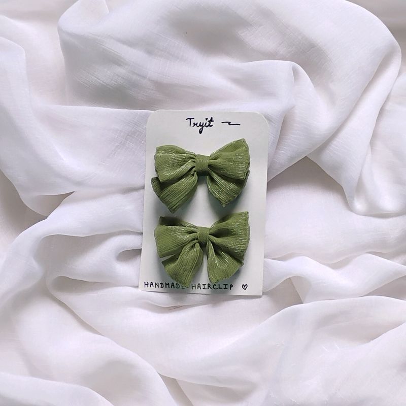 Mini Bow Hairclip