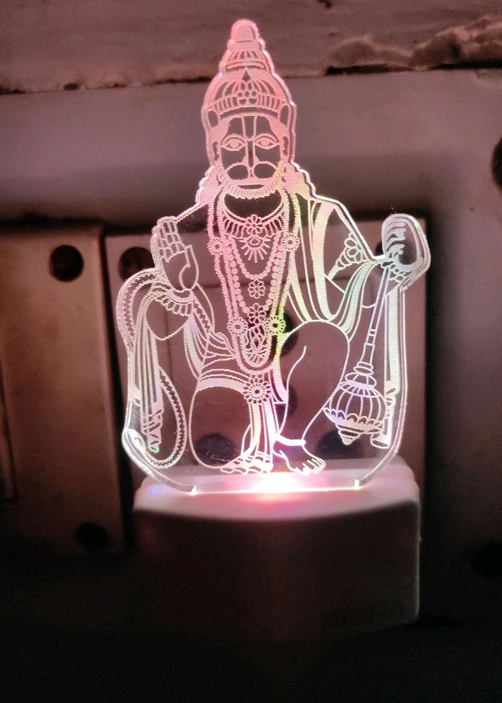 Multicolor Hanuman Ji Lamp