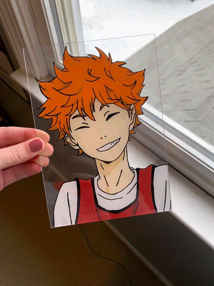 Hinata Glass Painting