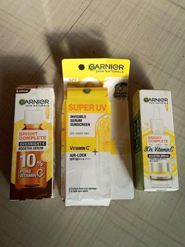 Garnier Bright Complete Range