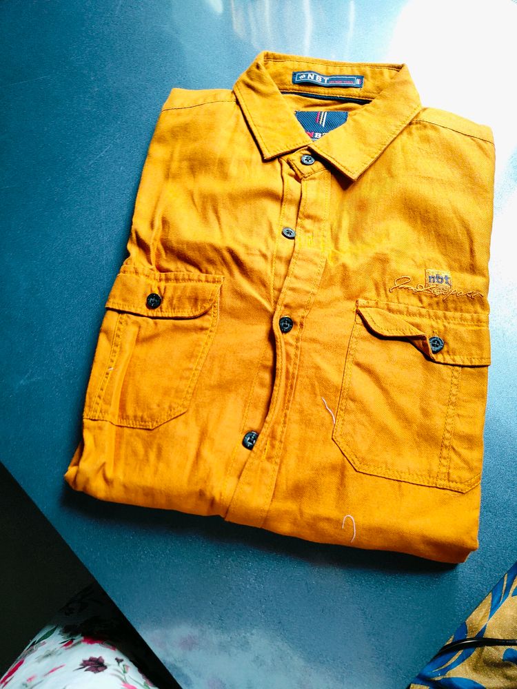 Mustard Yellow Shirt