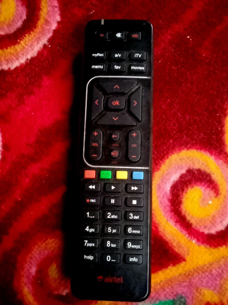 Airtel dth remote