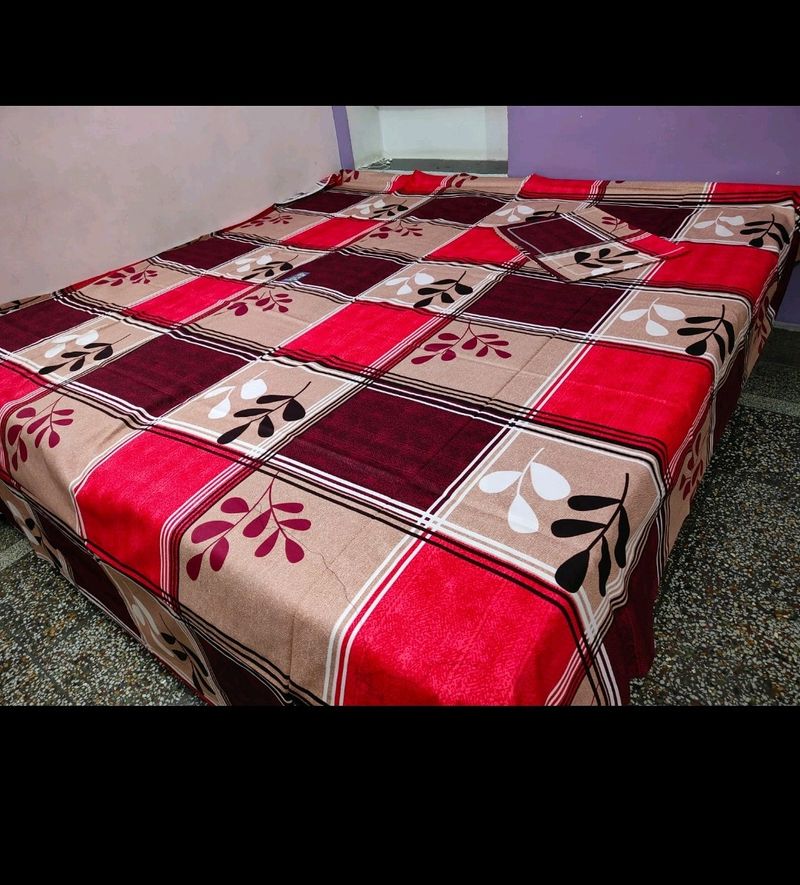 Double Bed Bedsheet Pure Cotton