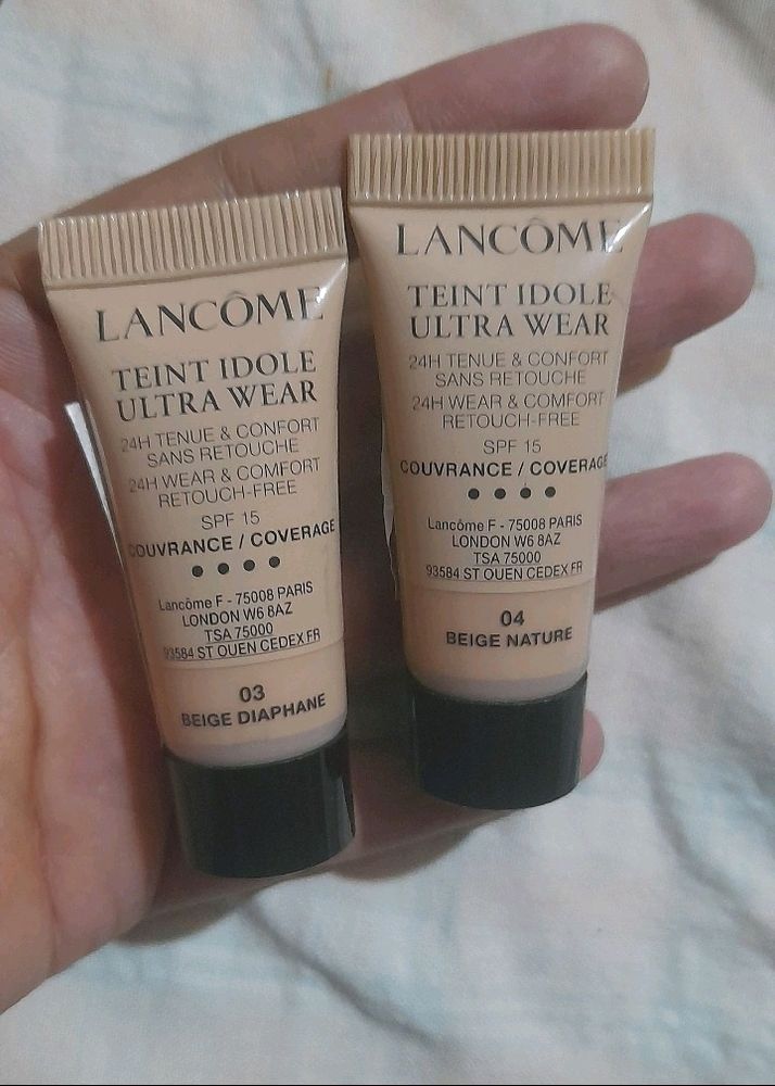 Lancome Foundation Waterproof Combo