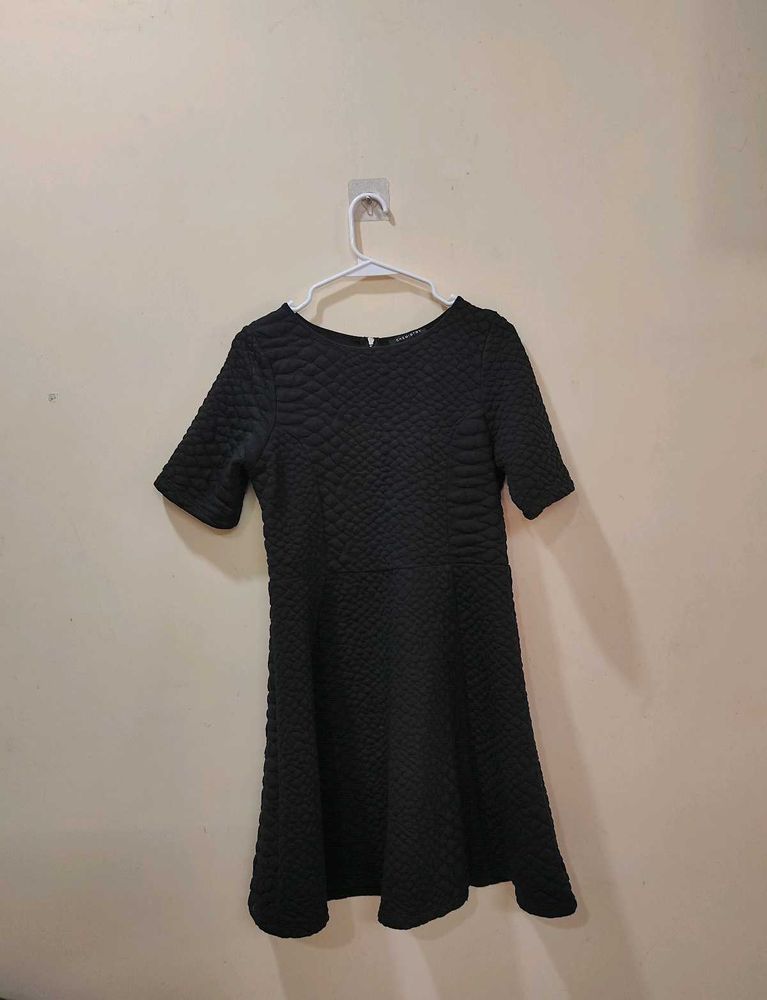 Black Knee Length Dress