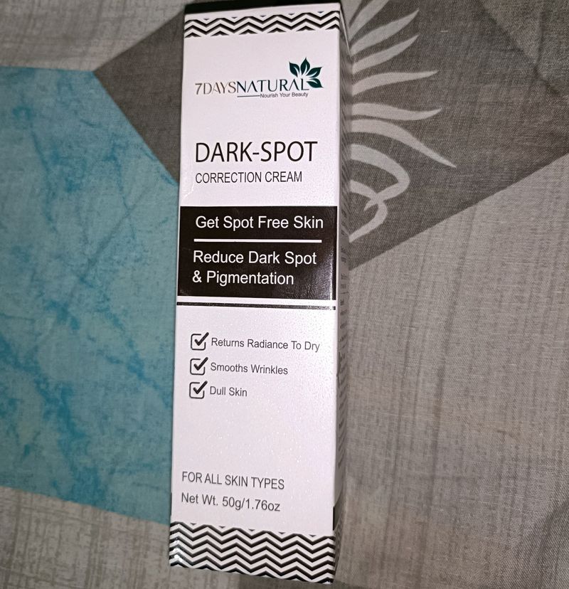 Dark Spot Correction Cream