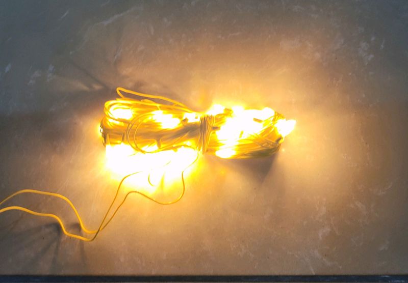 Fancy Yellow Still LED String Light