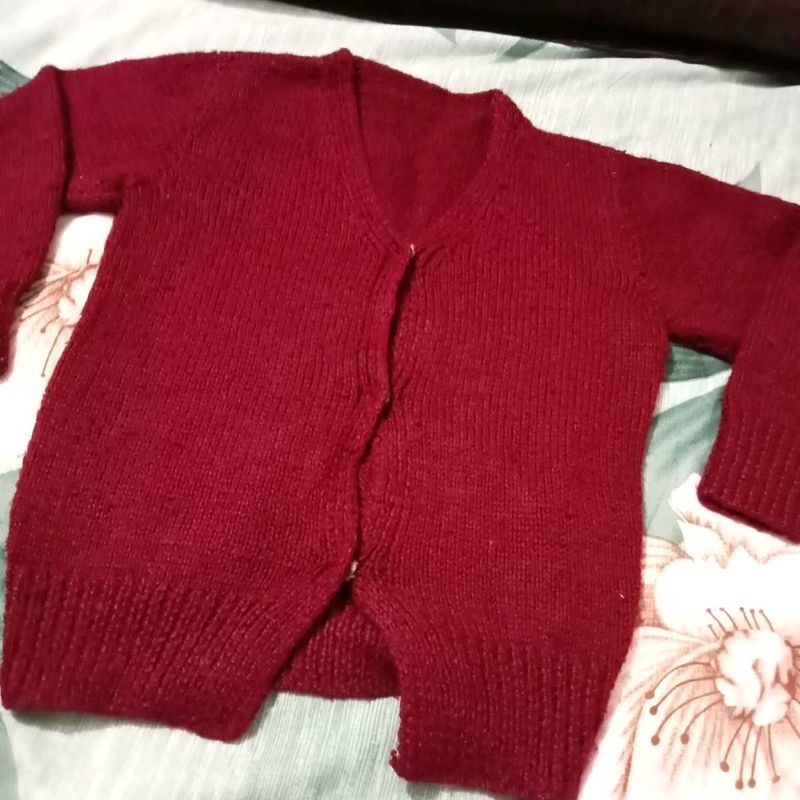 Winter Sweter Chest Size 13 Inch Hight 17