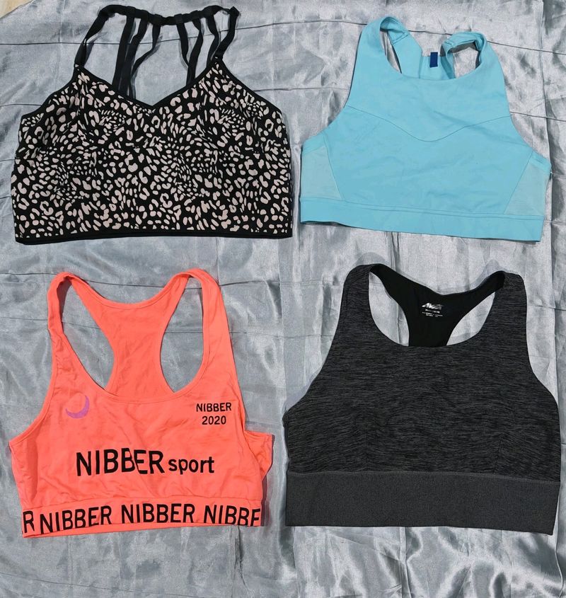 Combo Of 4 Imported Active Wear