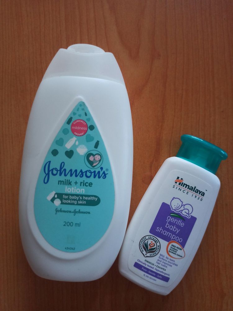 HIMALAYA BABY LOTION & SHAMPOO