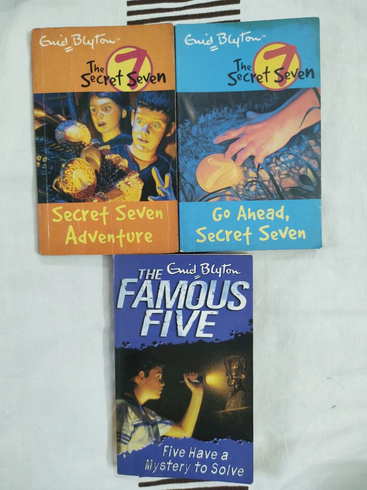 Two Secret Seven One Famous Five Book Enid Blyton