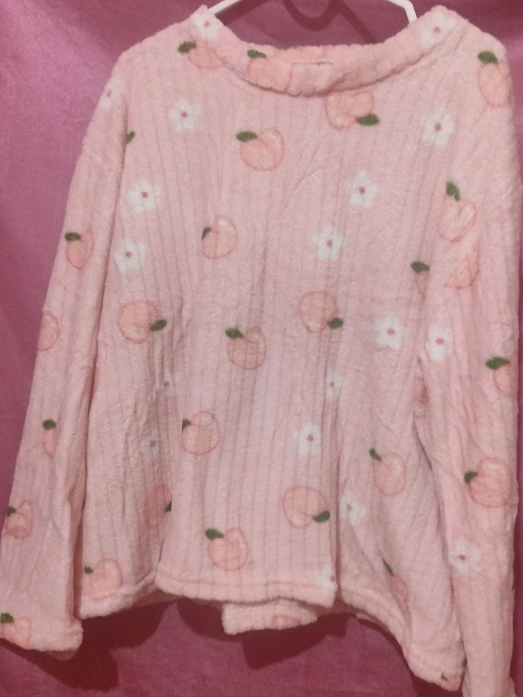 Cute Nighty Sweater Suit Pink Colour