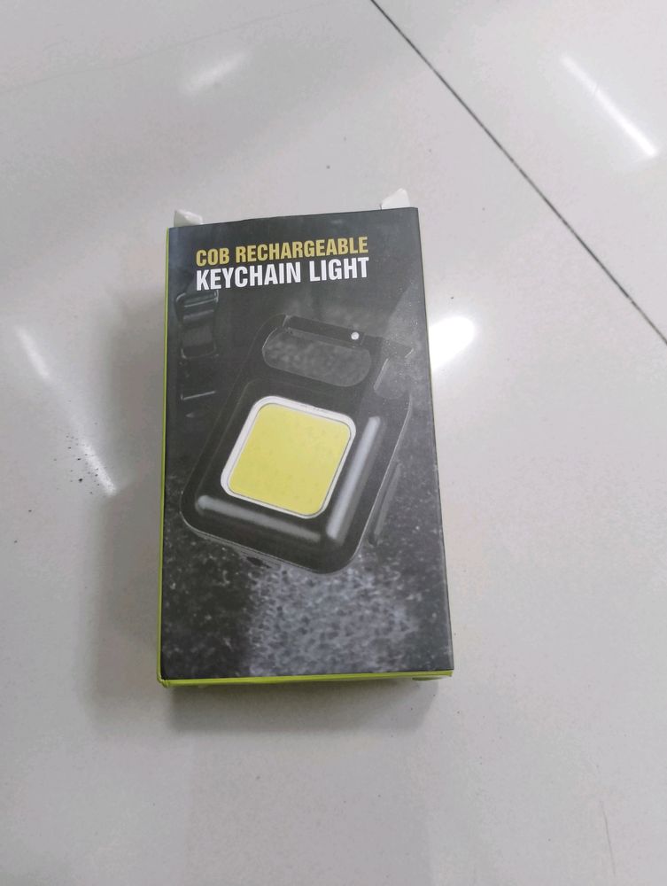 COB Rechargeable Keychain Light