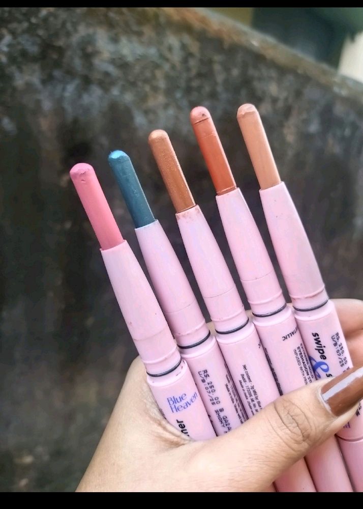 Combo Of 5 Blue Heaven Eyeshadow Sticks