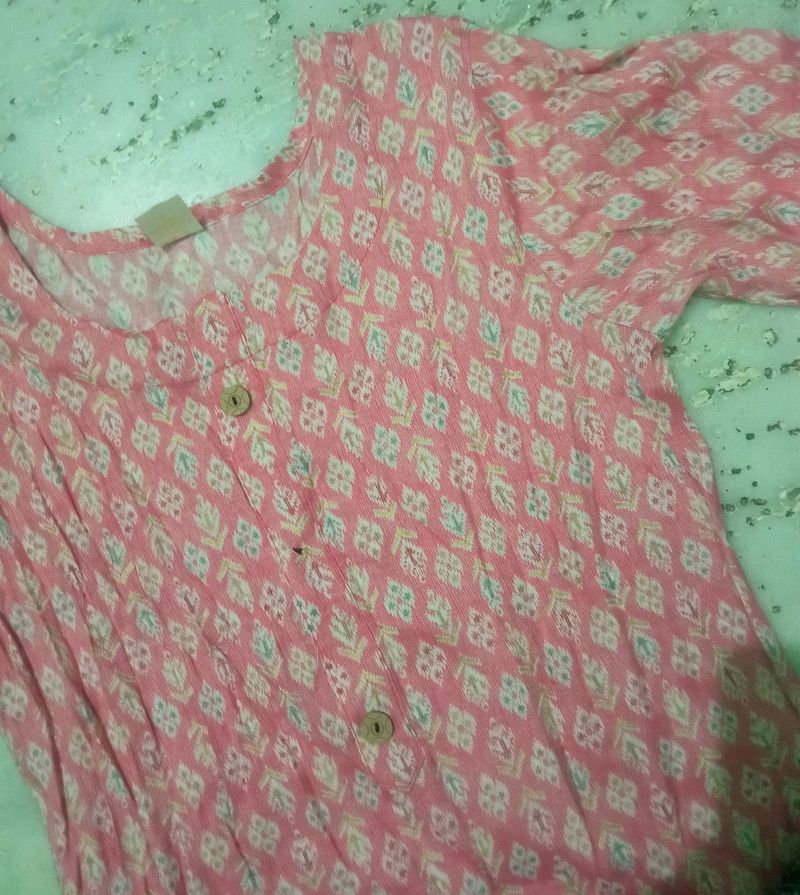 Pastel Pink Kurti💕