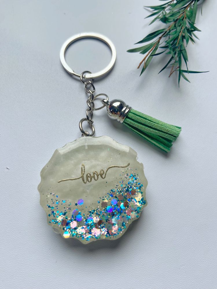 Very Pretty Resin Keychain