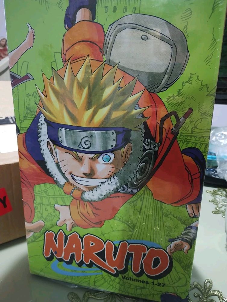 This Naruto Box Set Manga (Book) 1stcopy