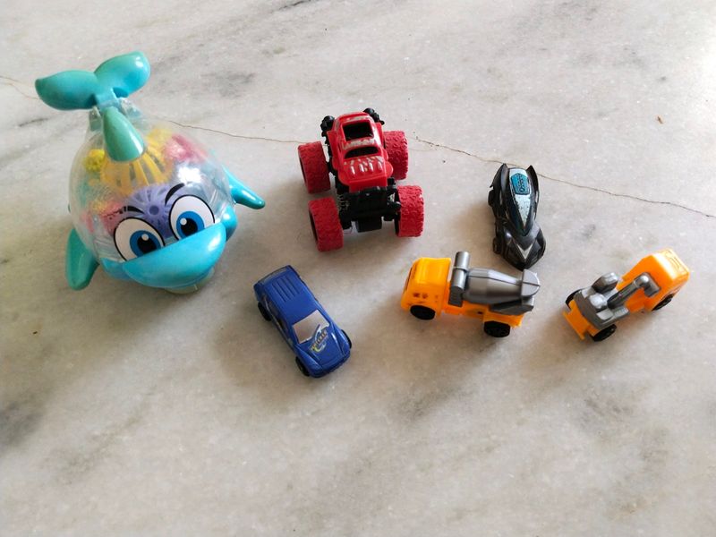 Kids Cars With Musical Dolphin