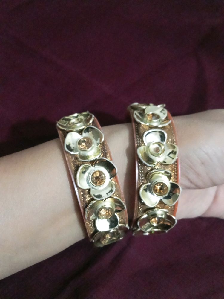 Beautiful Golden Bangles