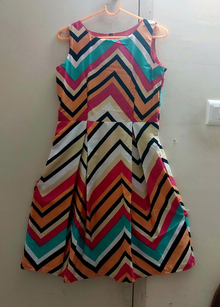 Sleeveless Frock For Casual Wear.