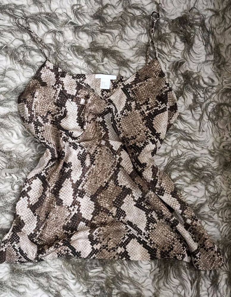 Snake Print HnM Spaghetti Top