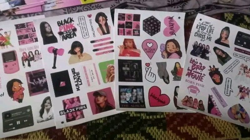 Pack of 59 - Blackpink Vinyl Stickers