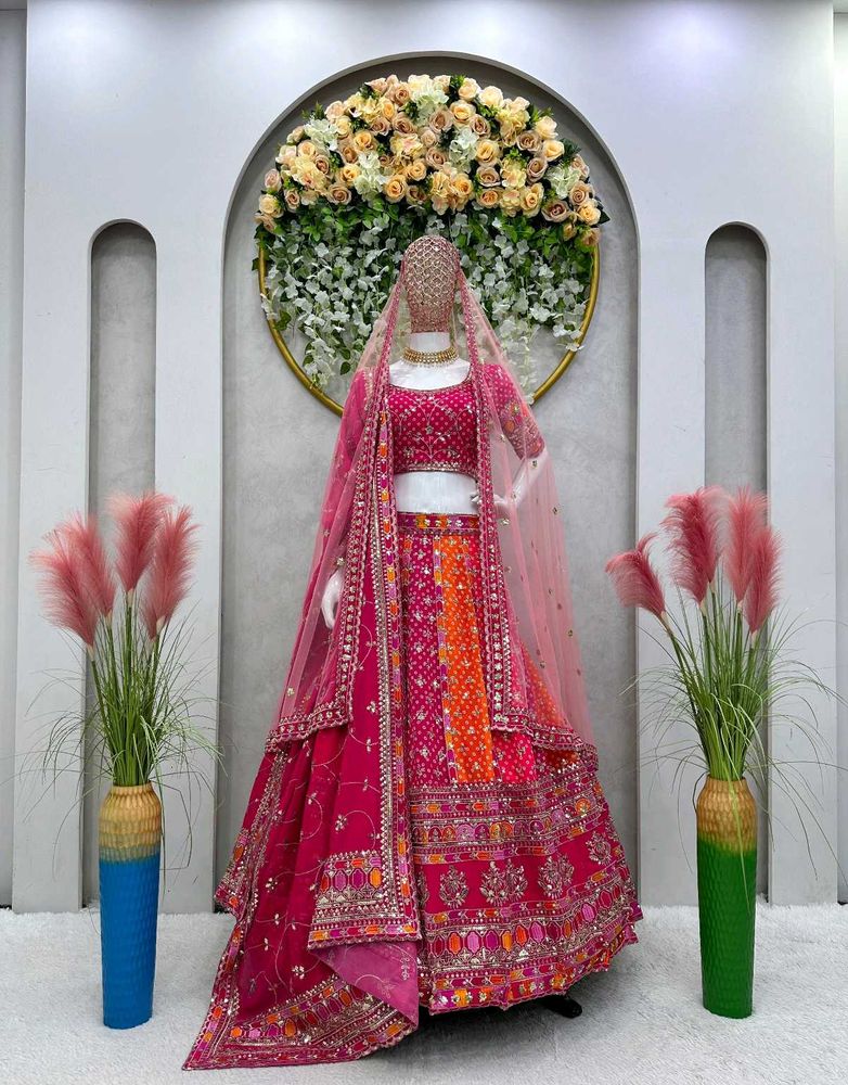 Heavy Lehenga With 2 Dupatta 🌷