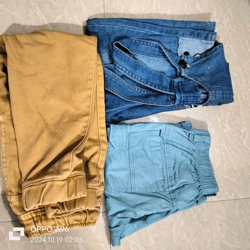 30 Rs Off In Shipping.    Combo Of Kids Boys Pant