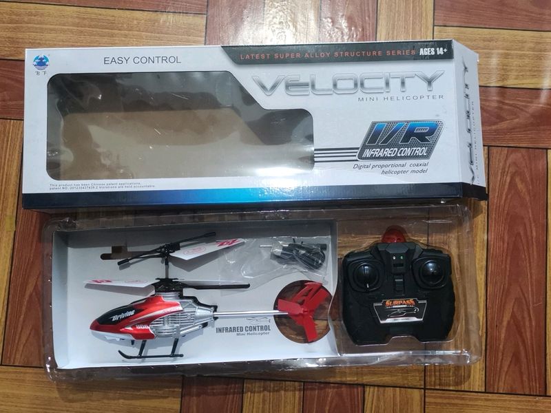 Velocity Mini Helicopter Toy