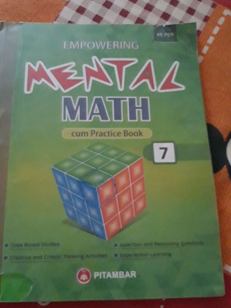 Class 7 Mental Maths Cum Practice Book