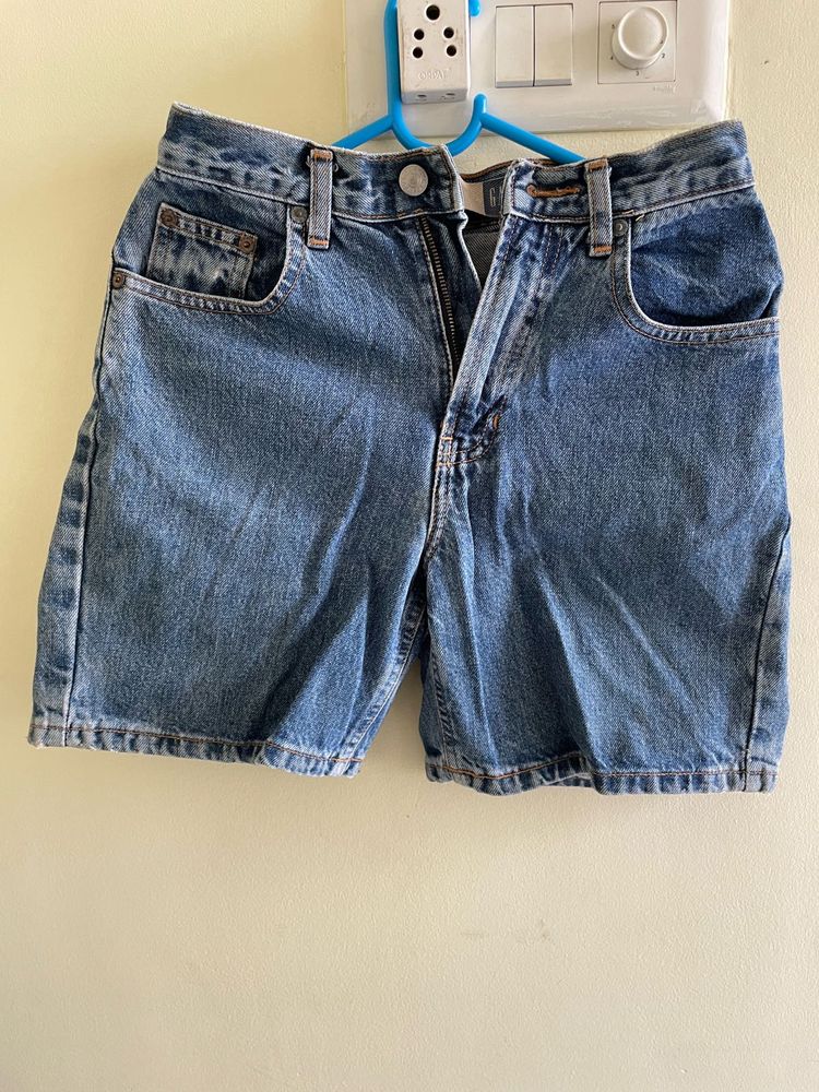 High Waist GAP Denim Short