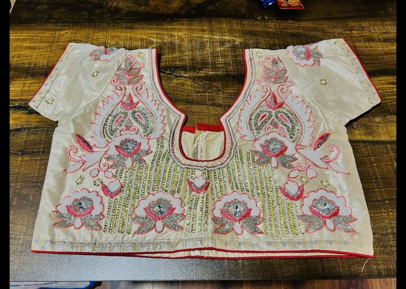 Heavy Bead Work Blouse