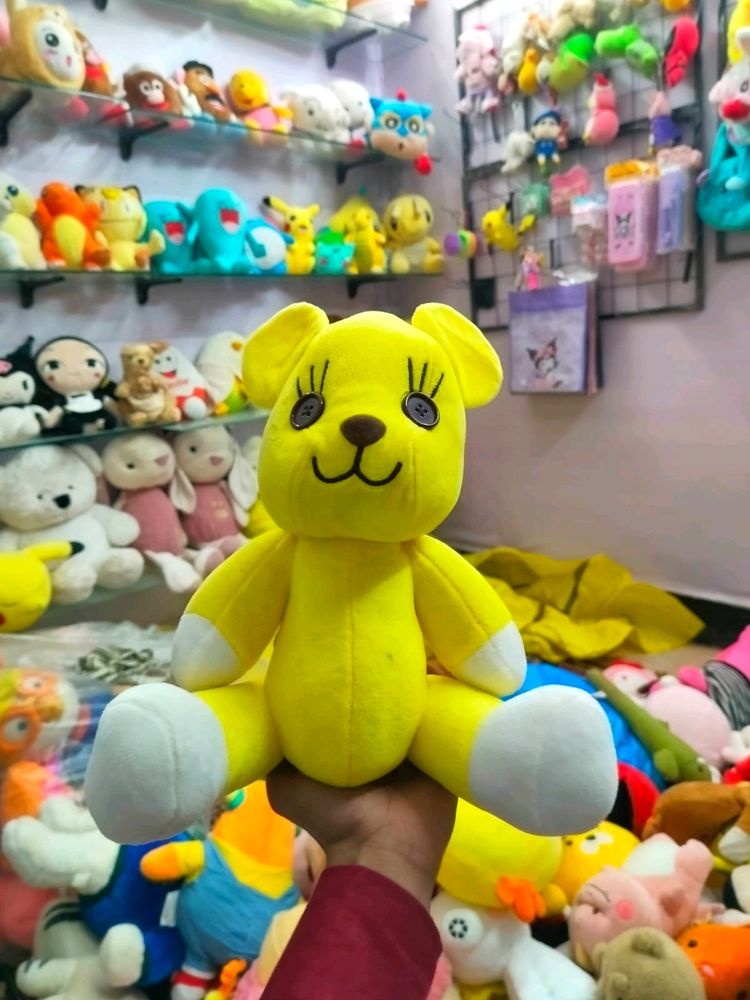 Yellow Teddy Bear 🧸 Plush