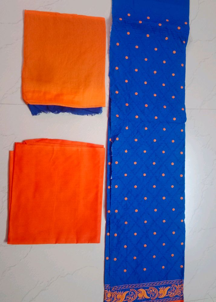 3 Piece Salwar, Pant And Dupatta Set